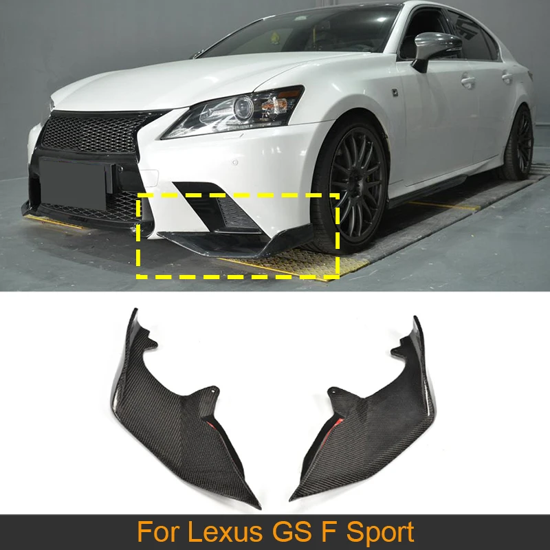 Разветвители для переднего бампера автомобиля Lexus GS F Sport Sedan 4 Door GS350 2012 2015 передние