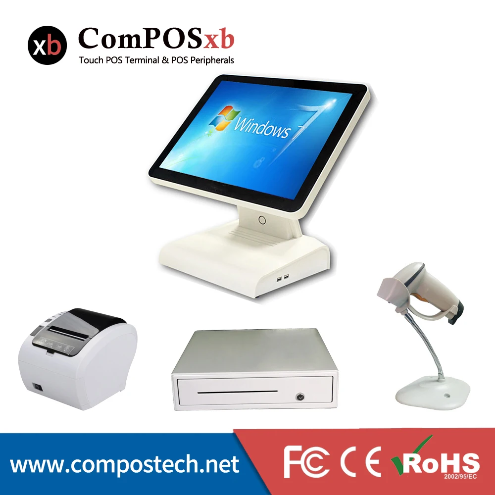 EPOS кассовый аппарат POS система термопринтер кассовый ящик сканер штрих-кода