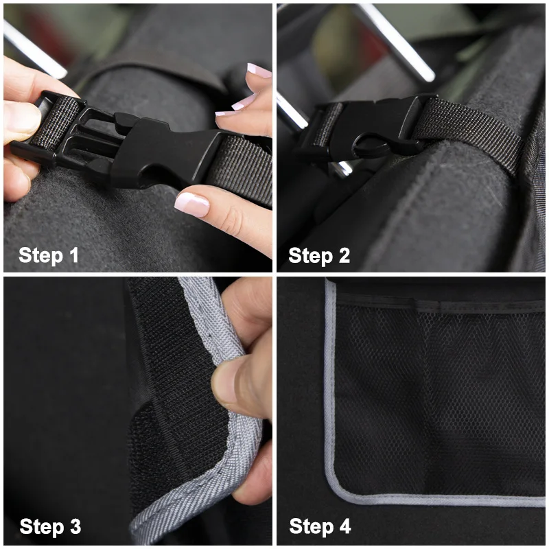 Черные многофункциональные Автомобильные сумки для хранения водонепроницаемый