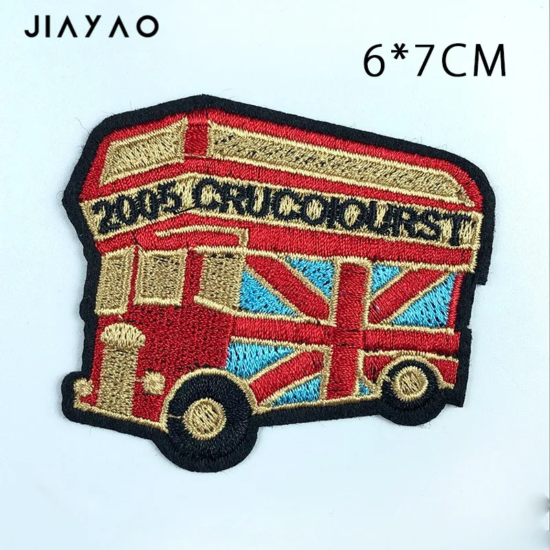 Патчи с вышивкой из мультфильма сделай сам цвет автомобиля мотоцикла подводной