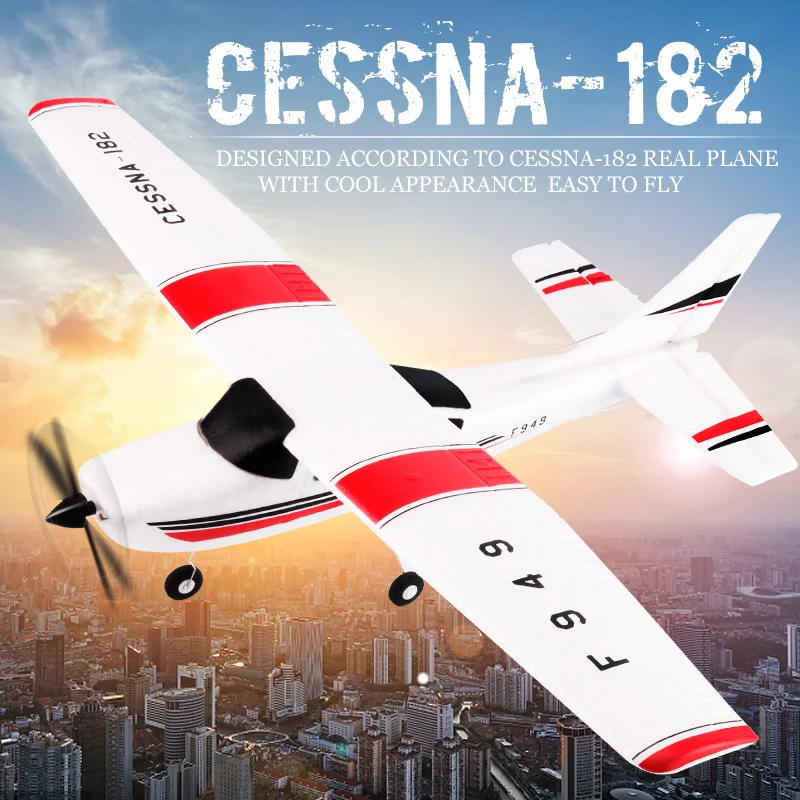 WLtoys F949 2 4G 3Ch RC самолет с неподвижным крылом уличные игрушки Дрон RTF обновленная