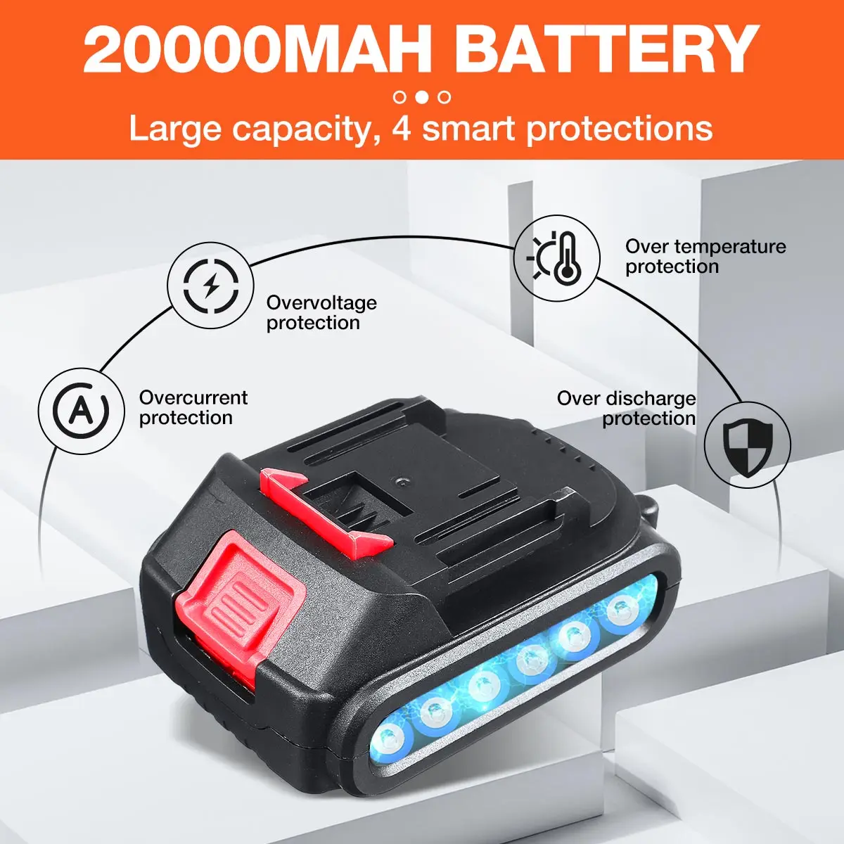 Купить Беспроводная автомобильная мойка 600 Вт, 24 В, портативный ручной пистолет для мойки автомобиля, пеногенератор для аккумулятора Makita