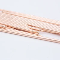 10pcs 4mm pure copper tube tubing 250mm for computer laptop cooling notebook heat pipe round