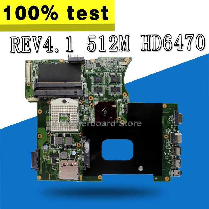 Материнская плата K42JR REV4.1 512M HD6470 для For Asus K42JZ K42JE k42JK A42J K42J материнская ноутбука