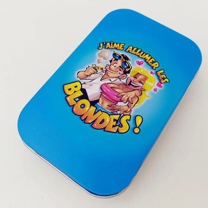 Модный оловянный 20 шт. чехол для сигарет коробка хранения табака намотки