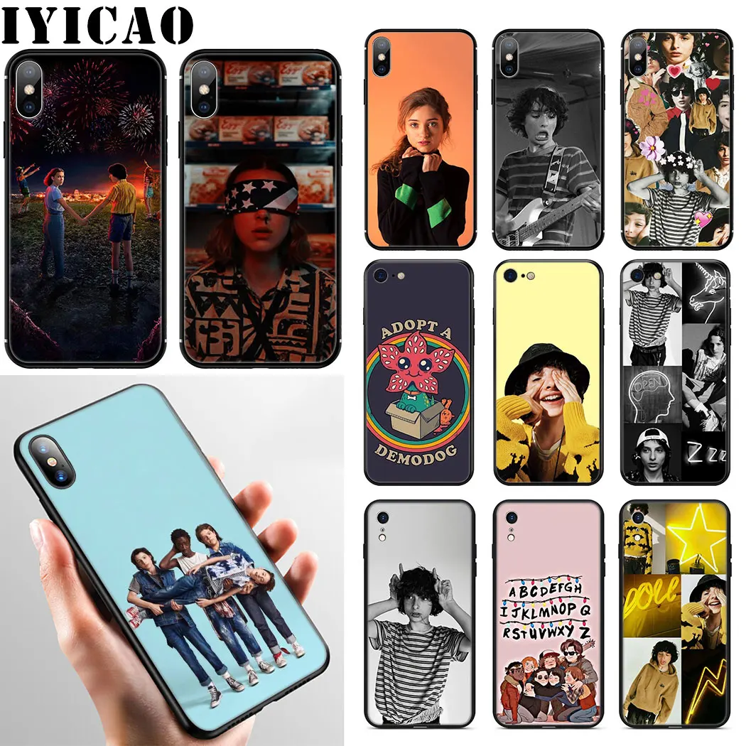 IYICAO странные вещи Finn Wolfhard мягкий чехол для телефона iPhone XR X XS Max 6 6S 7 8 Plus 5 5S SE