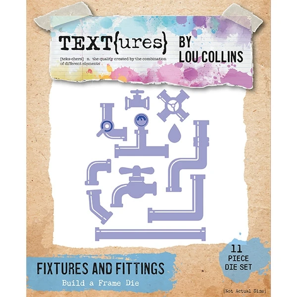 Трафарет для резки металлической водопроводной трубы скрапбукинга | Дом и сад