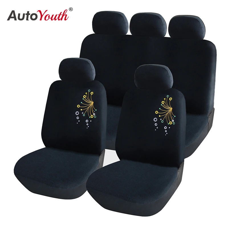

Car Seat Covers Set Universal Fit Most Cars Covers With Flower Patterns Styling Car Seat Protector Four Seasons For Seats