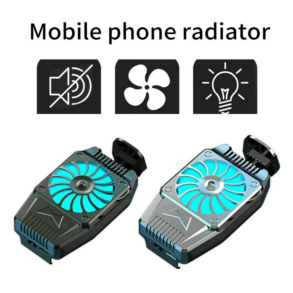 

Cooling Fan Mobile Phone Cooler USB Rechargeable Adjustable Smartphone Cooling Tool For Phone Game USB Phone Cooling Fan