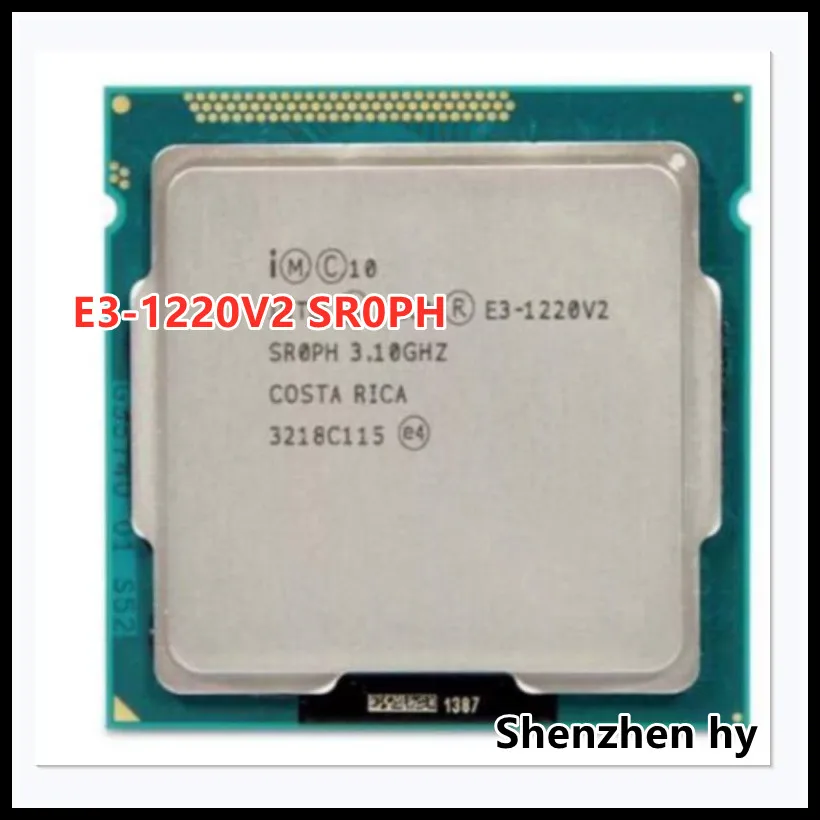 

E3 1220V2 SR0PH 2 3.1GHz 8MB 4 Core 1333MHz LGA1155 Processor