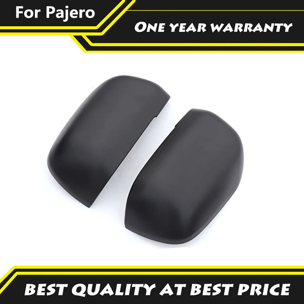 2 Psc ABS Matte Black Side Mirror Decorative Covers Trims Fit For Mitsubishi Pajero 2007-2021 Car Protection Accessories 2 Psc ABS Matte Black Side Mirror Decorative Covers Trims Fit For Mitsubishi Pajero 2007-2021 Car Protection Accessories