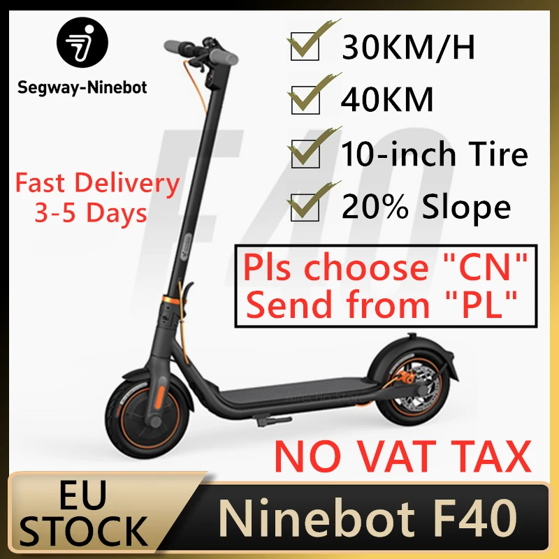 2021 оригинальный электрический скутер Ninebot F40 новейшая версия складной скейтборд
