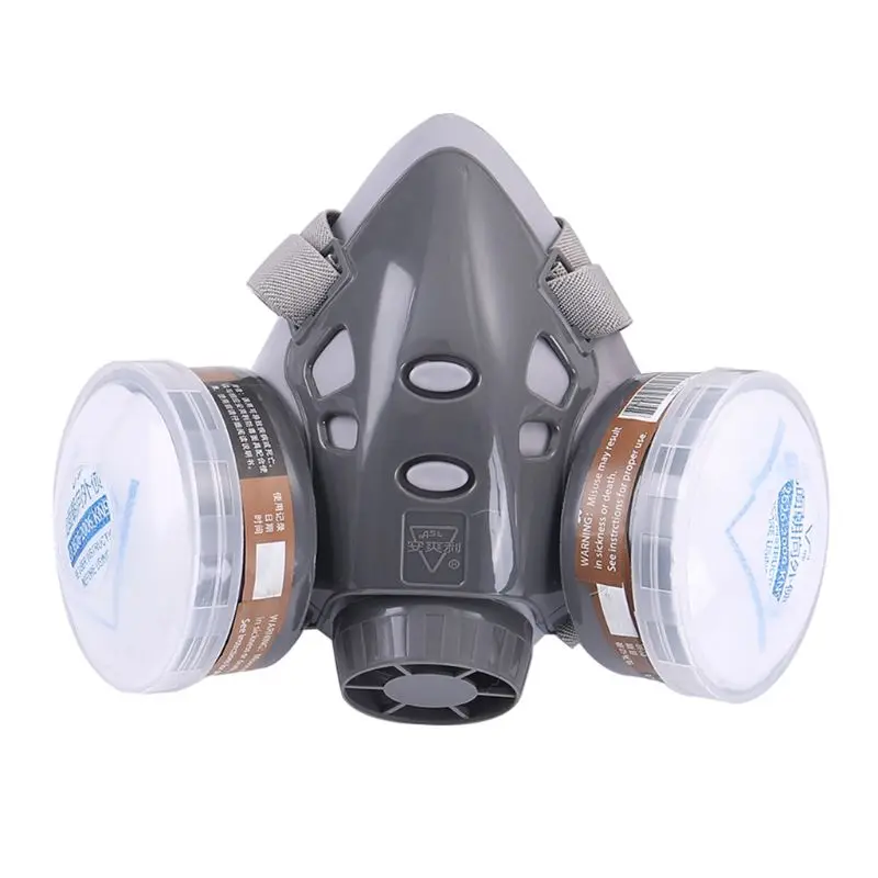 

Full Facemask Respirator Gas Mask Filter Dust Protective Facepiece Mask For Paint Spraying