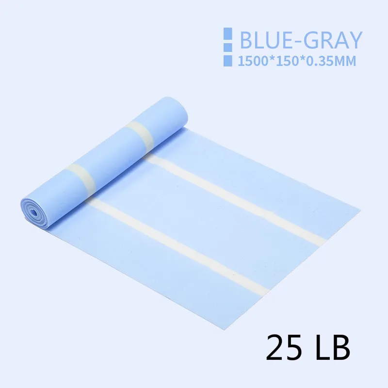 

150CM Stretch Resistance Bands Fitness Gym Equipment Yoga Pull Rope Strength Training Workout Latex Elastic Strap Band 20/25 Lbs