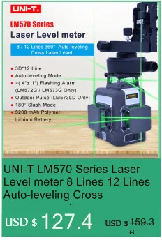 Лазерный ИК инфракрасный термометр UNI-T UT301A+ UT302A+ UT303A+ Бесконтактный измеритель температуры инфракрасный температурный пистолет с ЖК-подсветкой