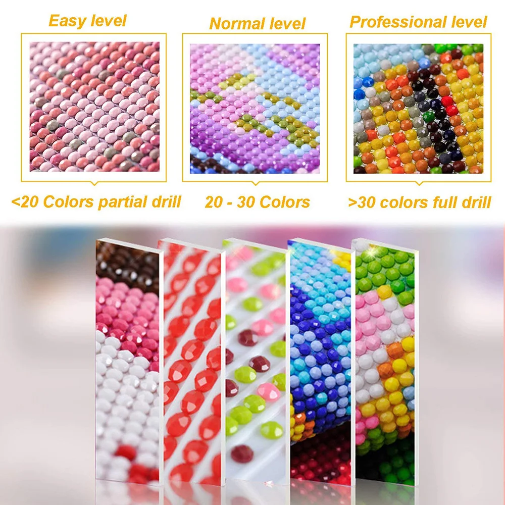 Алмазная живопись 5D Тигр вышивка крестиком Алмазное искусство 3D украшение для