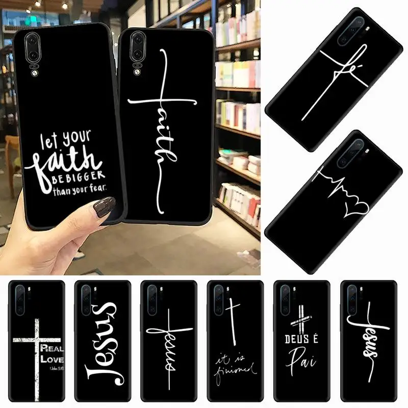

Jesus Phone Case For Huawei honor Mate P 9 10 20 30 40 Pro 10i 7 8 a x Lite nova 5t