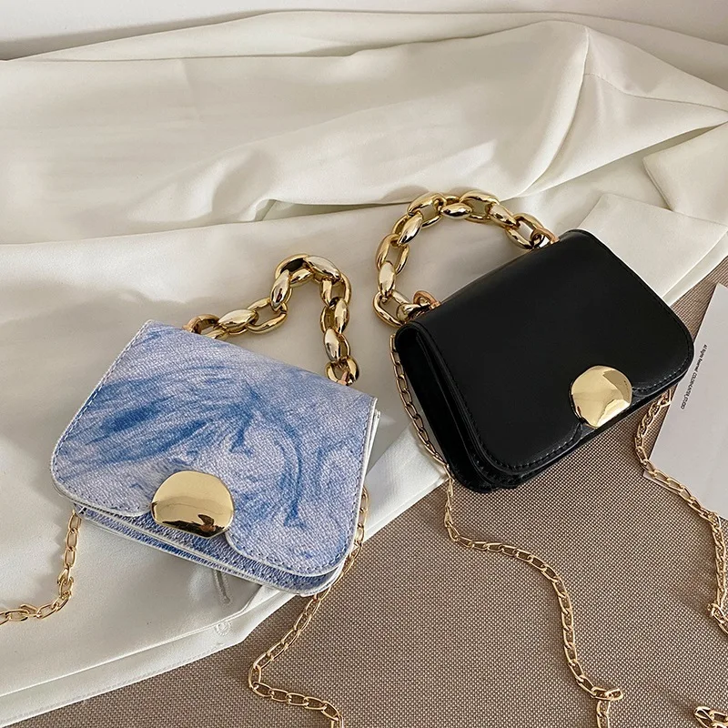 

Маленькая женская сумка, новинка весны 2021, модная сумка на одно плечо, Корейская версия в иностранном стиле, маленькая квадратная сумка, сум...