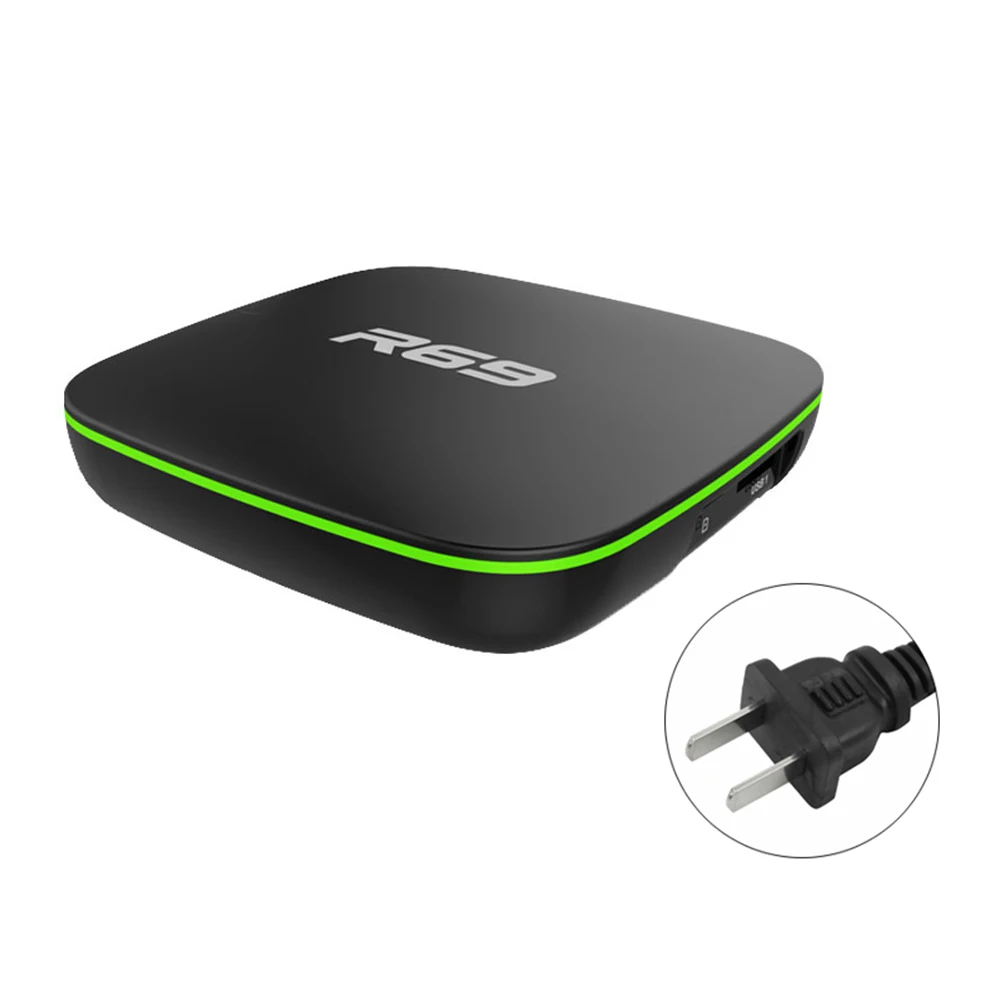 

R69 Android TV BOX Android 7.1 Smart TV Box 2GB 16GB Amlogic S905W Quad Core 2.4GHz WiFi Set top box 1GB8GB