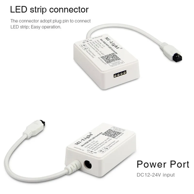 Светодиодный мини контроллер MiBoxer Mini RGB WiFi RGBW светильник Mi 5 в 1 светодиодный для