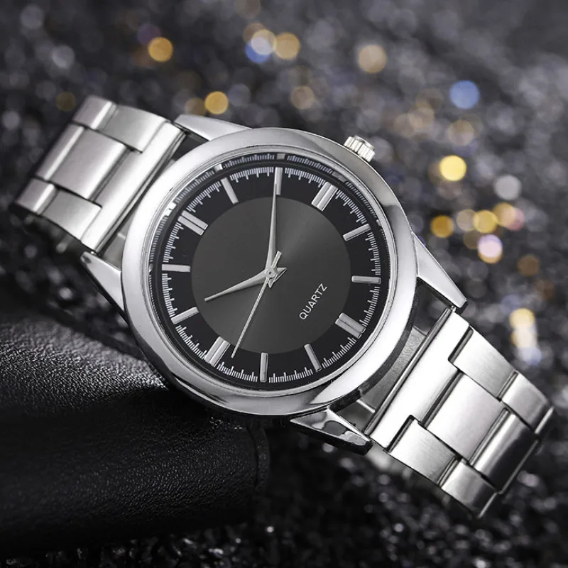 

2021 Women Simple Casual Watches Gift Men Round Dial Quartz Watch