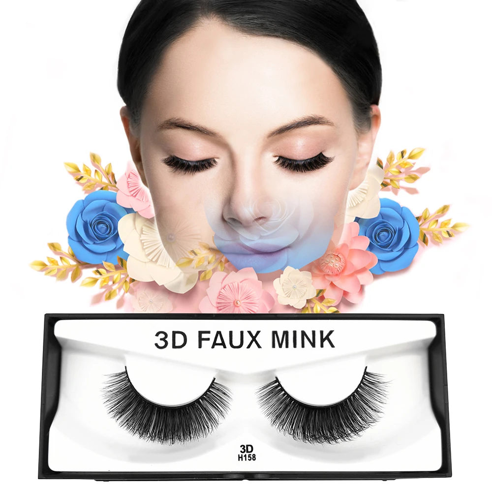 Ресницы Wispies Fluffies Drama из натурального мягкого и длинного искусственного меха 3D Faux Mink, ручной работы, черные, не тестируются на животных.