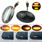 Прокрутка, Динамический светодиодный поворотный сигнал, боковой габаритный фонарь для Ford Fiesta III IV MK3 MK4 KA Mondeo I Transit Tourneo