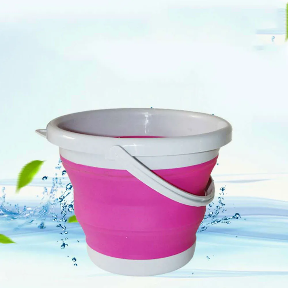 3L/5L складное ведро воды контейнер с прочная ручка для рыбалки мытья автомобиля на