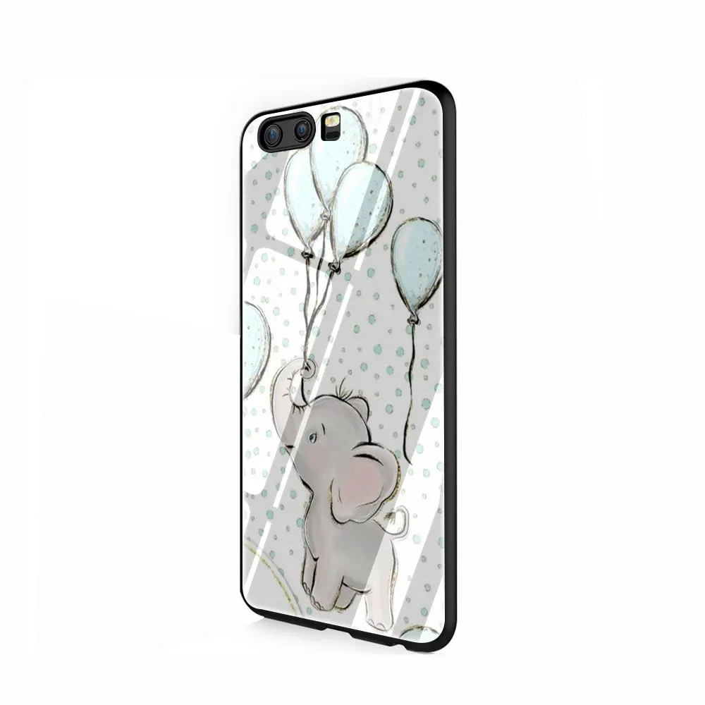 G7 Милый чехол из закаленного стекла Dumbo чехол для Huawei P10 P20 P30 mate 20 Honor 9 10 Lite Pro 7A 8X P Smart - Цвет: G7