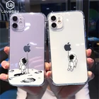 Чехол Lovebay для iPhone 12 Mini, 13, 11 Pro Max, X, XR, XS Max, 7, 8 Plus, прозрачный, ТПУ