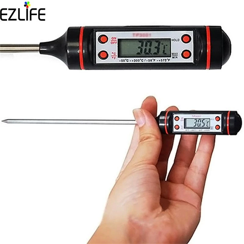 Цифровой Кухонный Термометр LQW3665 стальной прибор для измерения температуры в