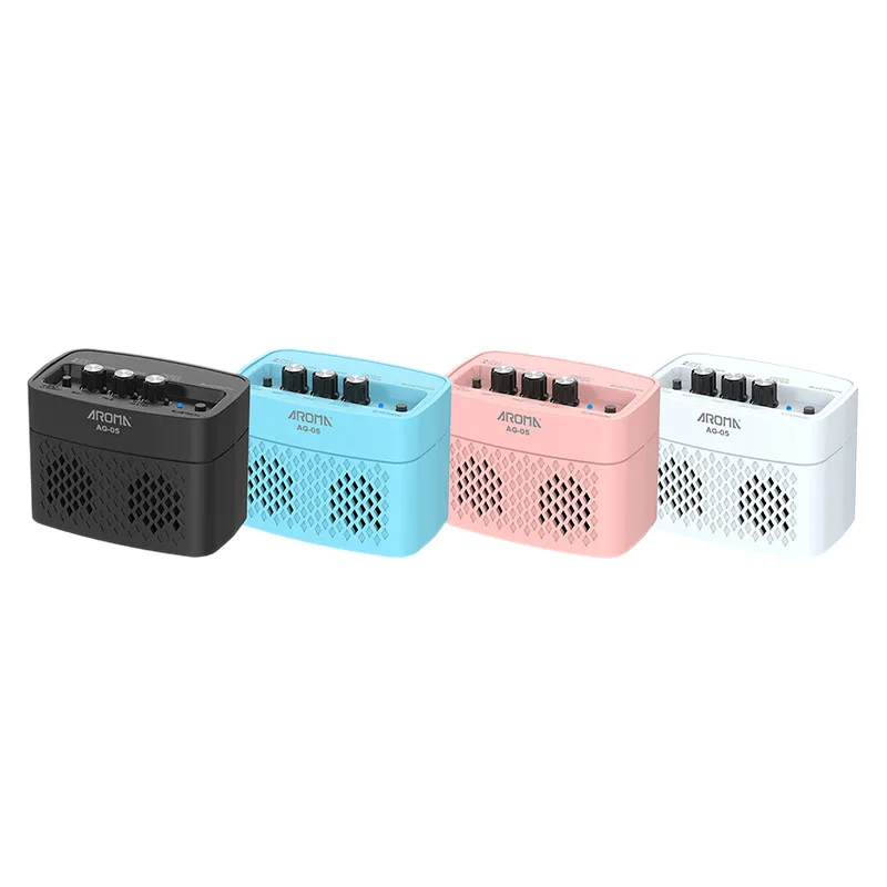 

Регулятор тона AROMA AG-05, Bluetooth усилитель для гитары, 5 Вт, 3,5 мм