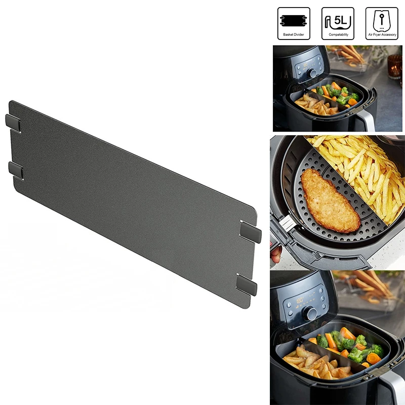 

Air Fryer Cooking Divider Airfryer Basket For 5L Basket Divider Keeps
