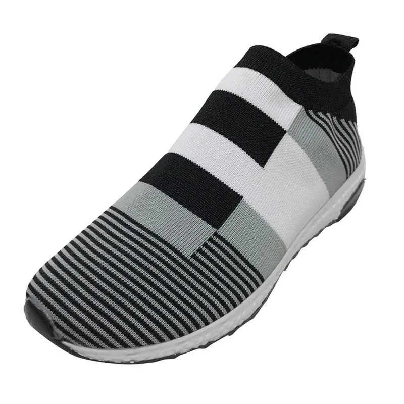 Женские повседневные кроссовки разноцветная сетчатая обувь для бега Женская