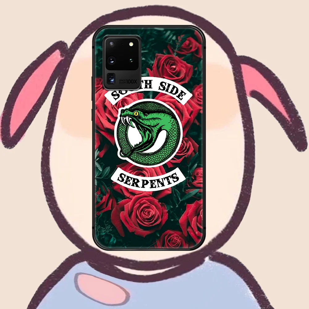 

Riverdale Phone Case Cover Hull For Samsung Galaxy S 7 8 9 10 e 20 FE edge uitra plus Note 9 10 20 black Cover 3D Cell Pretty