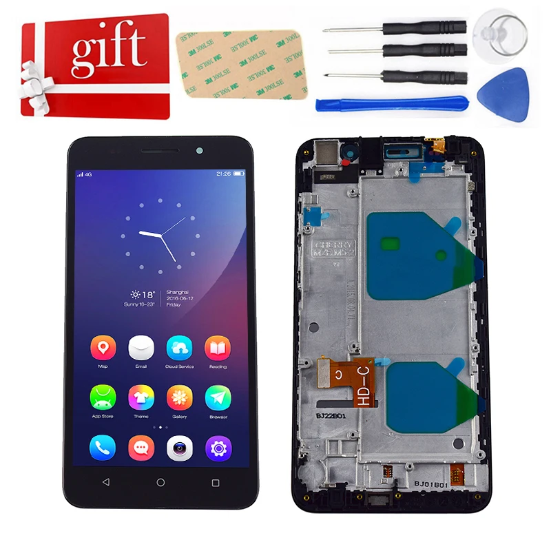 Для Huawei Honor 4X Che2 L12 L23 L11 ЖК дисплей панель + сенсорный экран дигитайзер стекло в