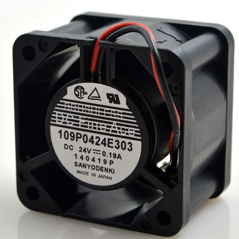 Для Sanyo 4028 24V 0.19A 109P0424E303 4 см большой объем воздуха конвертер охлаждающий