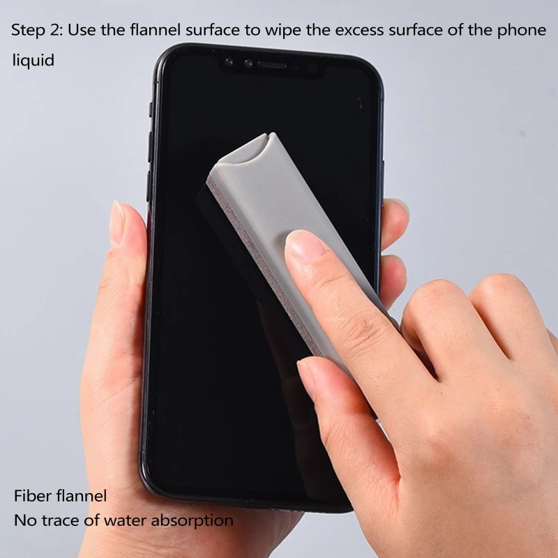 

Useful Screen Clening Spray 15ml Phone Tablet Computer Screen Cleaner with Cloth Non-Chemical Cleaner