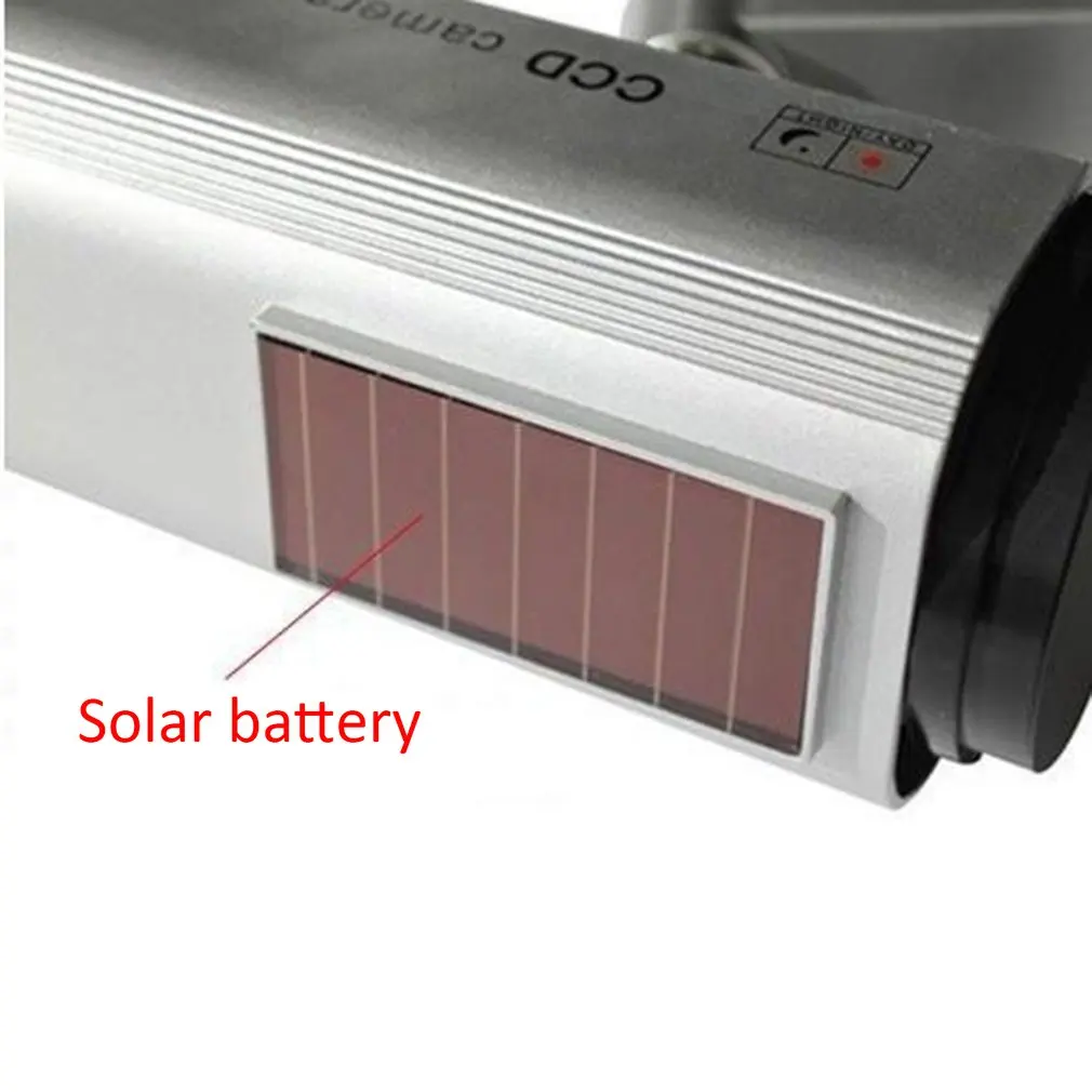 

Solar Power LED CCTV Camera Fake Security Camera Outdoor Dummy Surveillance
