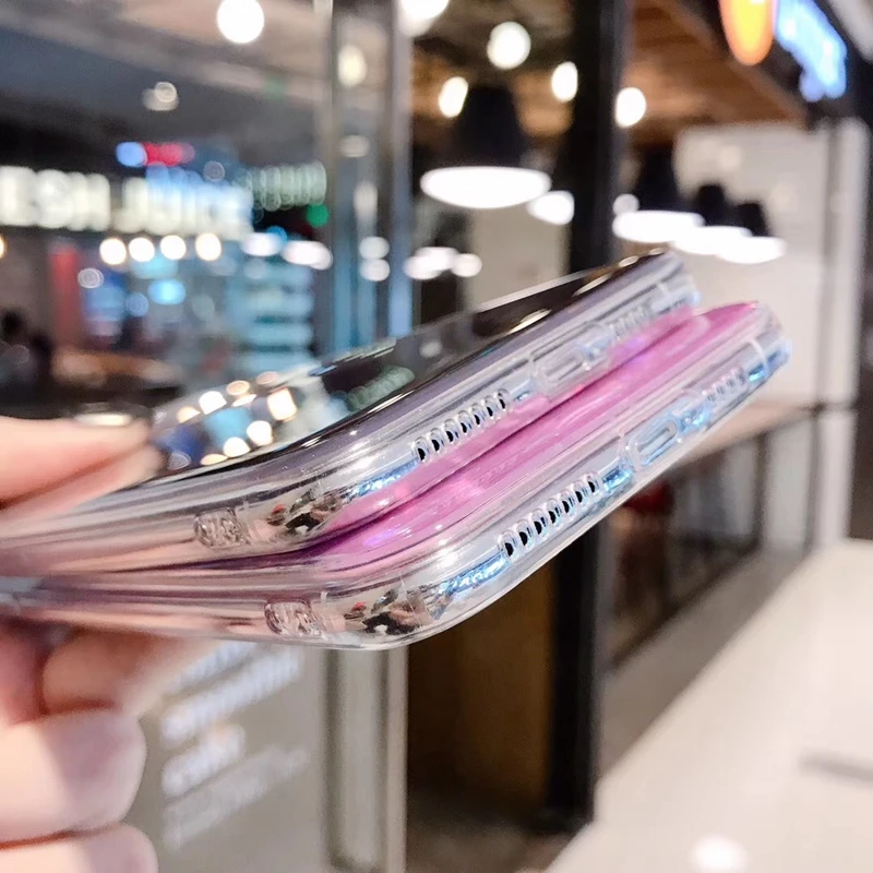 Градиентный цвет мечта раковины Оболочка Чехол для телефона iPhone 11/11 Pro Max XR X XS 6 6S 8