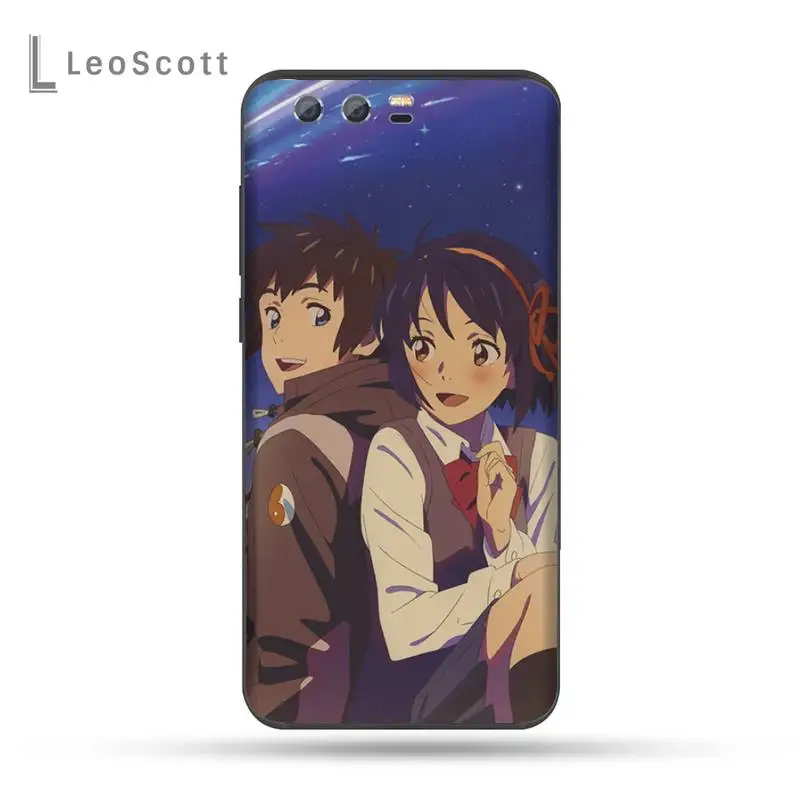 

Anime Your Name Kimi no Na wa Phone Case For Huawei Honor view 7a5.45inch 7c5.7inch 8x 8a 8c 9 9x 10 20 10i 20i lite pro