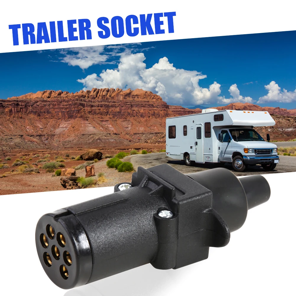 

Wiring Towing Car Connector Electrical Converter Adaptor Towbar Socket Australian 7 Pin Towbar Trailer Adapter Converter