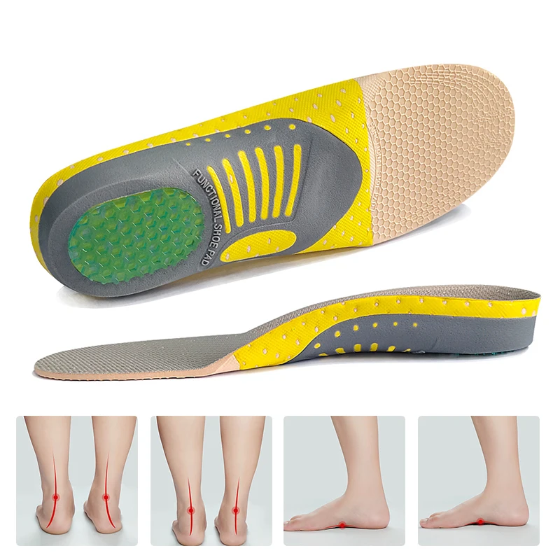 

Orthopedic Insoles Orthotics Flat Foot Health Sole Pad For Shoes Insert Arch Support Pad For Plantar fasciitis Feet Care Insoles