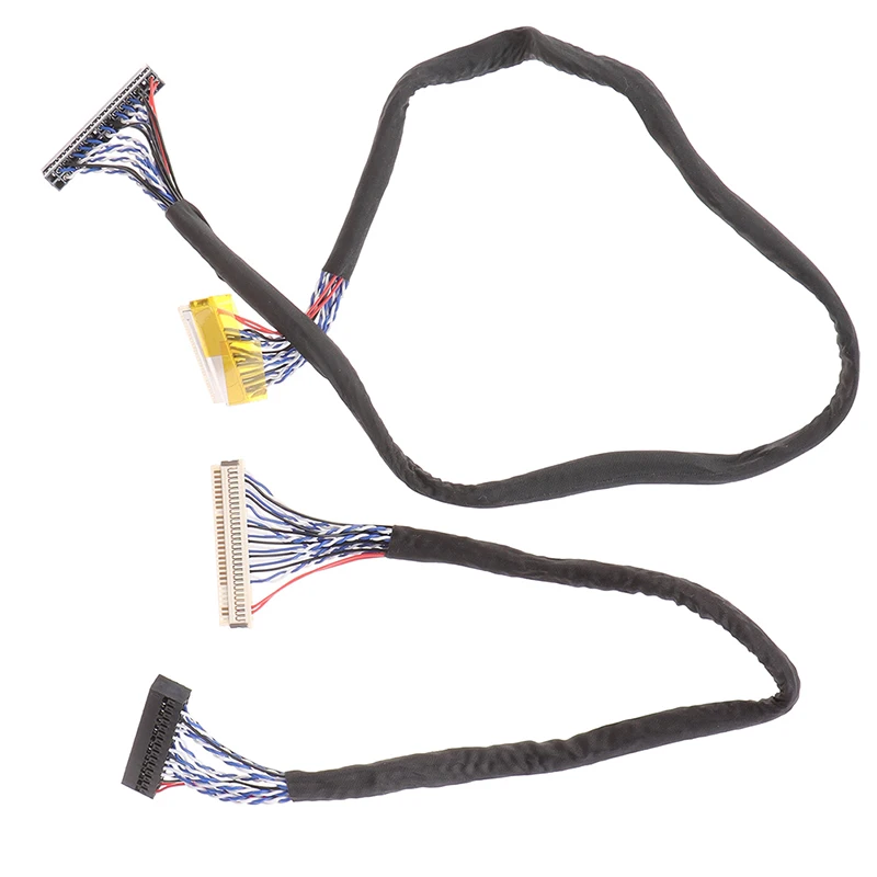 

LVDS Cable FIX-30P-S6 30pin Double 2 Ch 6-bit Dual 6bit LCD Panel Screen Cable Line