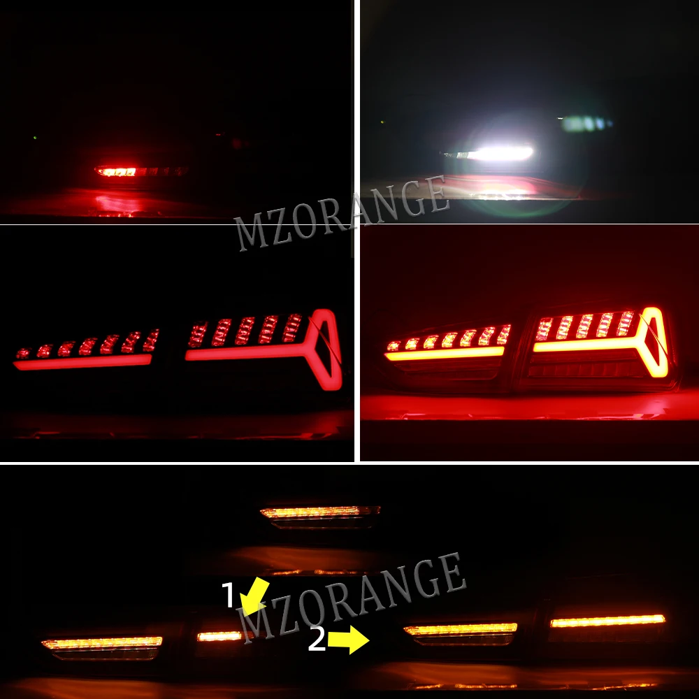 

LED Tail Driving Rear Brake Light For Chevrolet Malibu 2016 2017 2018 2019 2020 2021 Dynamic Turn Signal Reverse Lamp