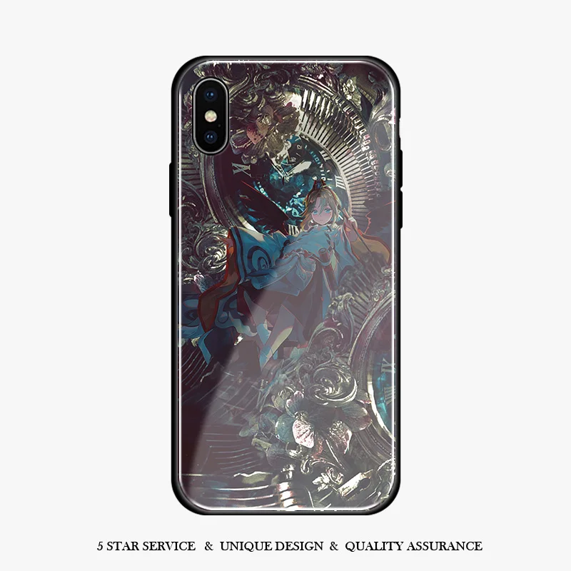 Onmyouji аниме мягкий силиконовый стеклянный чехол для телефона iPhone 6 6S 7 8 Plus X Xr Xs 11 Pro