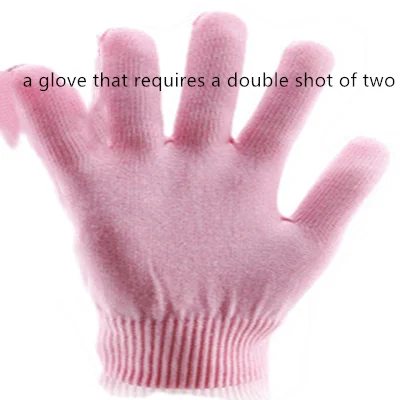 a glove Влитая многоразовый гель-содержащие спа-носки перчатки увлажняющий отшелушивающий крем-пилинг для лица и тела гладкая для рук и ног уход взрослых Маски для рук инструмент для ухода за кожей - Цвет: a glove