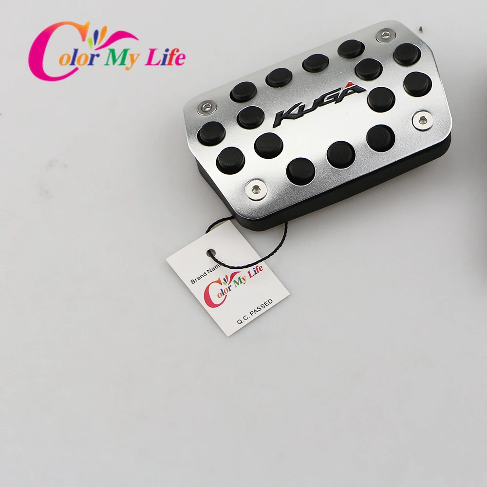 Алюминиевые автомобильные педали акселератора педаль тормоза крышка сцепления