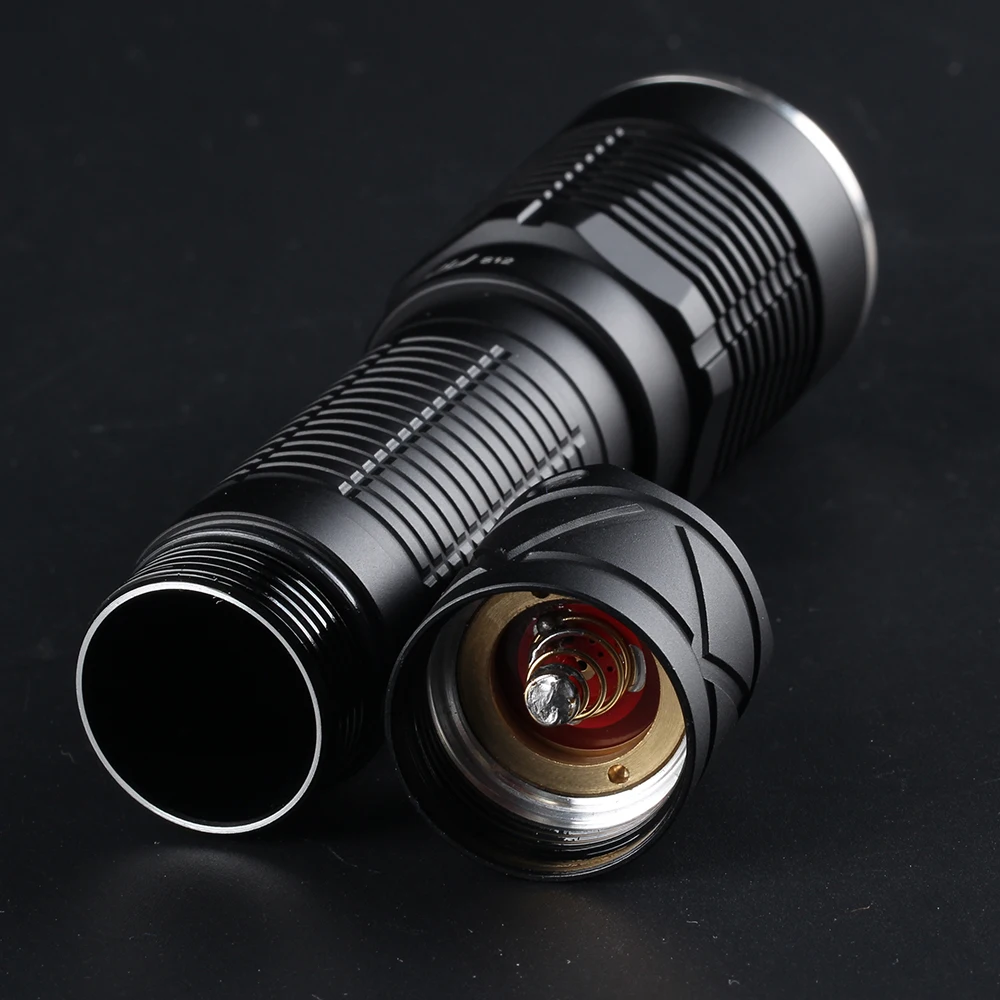 Светодиодный фонарик Convoy S12 с Luminus SST20/Nichia 219C 18650 21700 ручной фонарь Рабочий