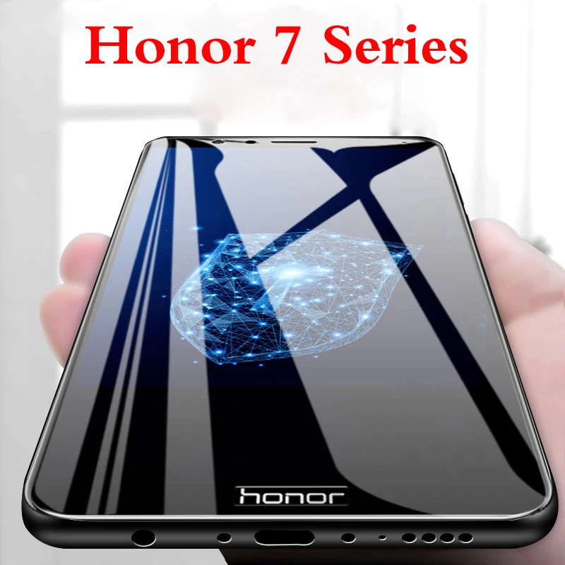 5d полный Клей закаленное стекло для huawei honor 7X Huawey onor 7A 7C pro 7s 7 A C X a7 c7 Защитная